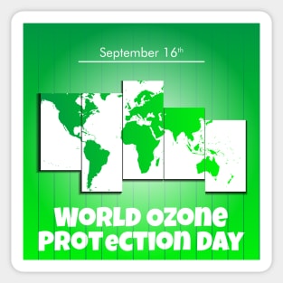 World Ozon Protection Day Sticker